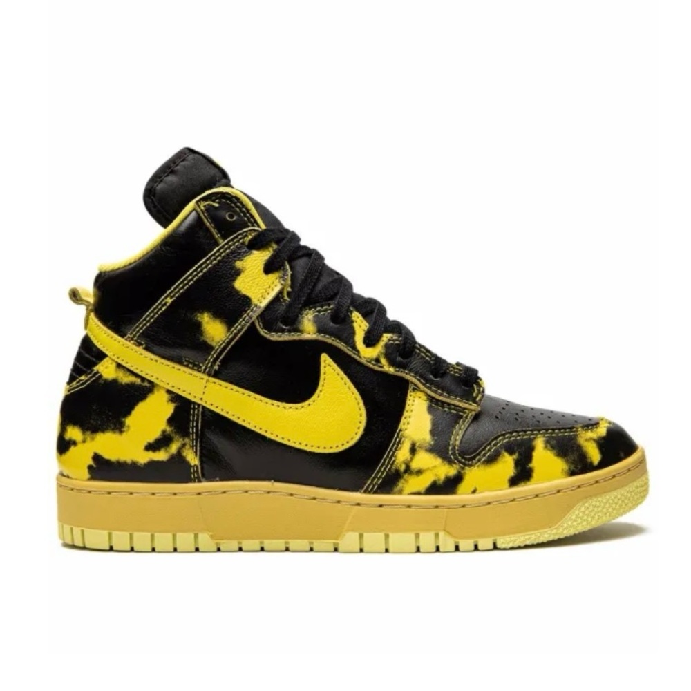 Nike Dunk High 1985 SP - yellow acid wash